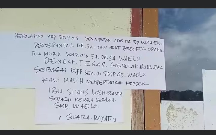 Di Bawah Kepemimpinan Bupati La Hamidi, Pendidikan di Kabupaten Buru Selatan Terpuruk