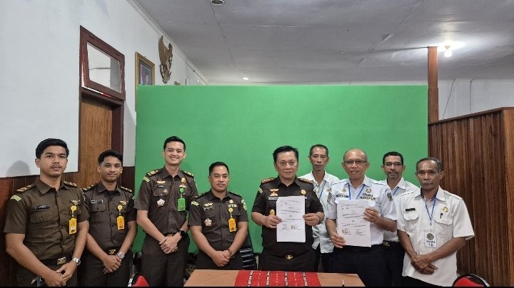 Ciptakan Penyelengara Negara Yang Bebas KKN, Dishub Gandeng Kejari Kepulauan Tanimbar Kawal Program Strategis APBD