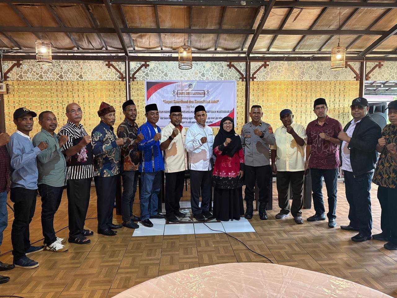 Latupati Leihitu Perkuat Harmoni Sosial, Gelar Rakor dan Konsultasi Adat di Jazirah