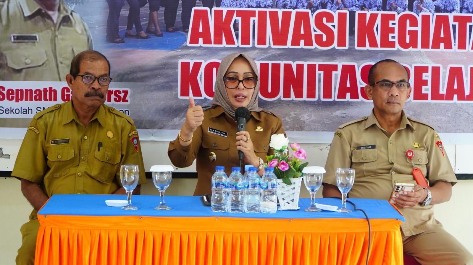 Wawali Ambon Tinjau Langsung Penerimaan Murid Baru, Pastikan SPMB Sesuai Aturan
