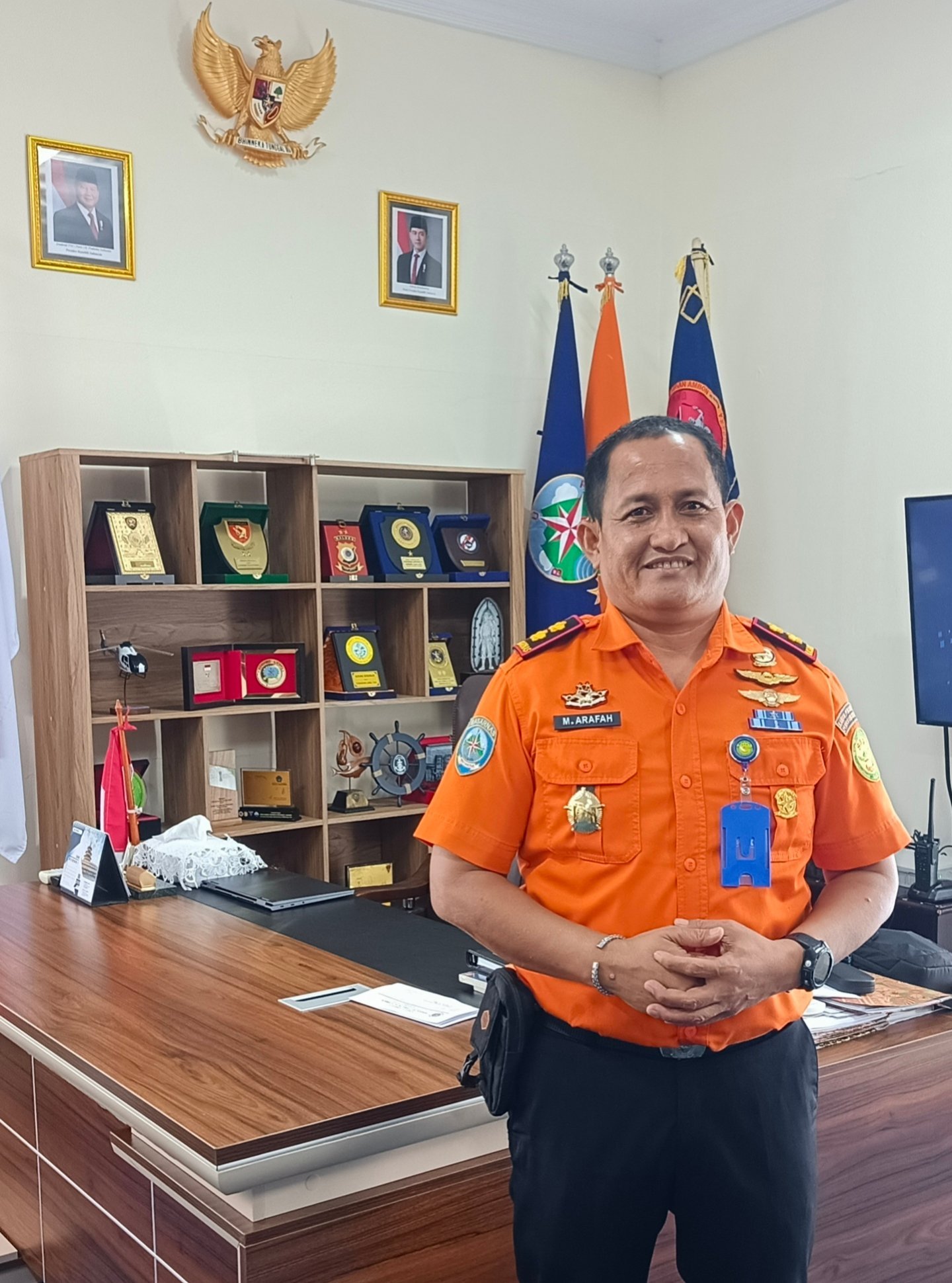Kesiapan BASARNAS Ambon Turut Dukung Keanggotaan IMO
