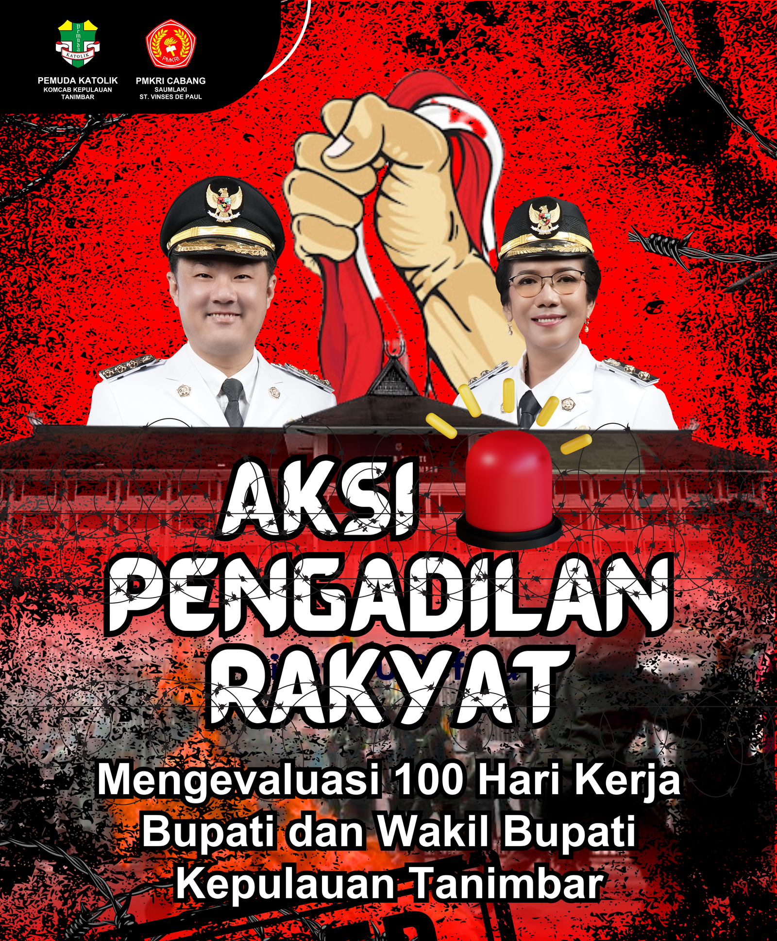 Penataan Birokrasi, PK dan PMKRI Tanimbar Siap Gelar "Pengadilan Rakyat"