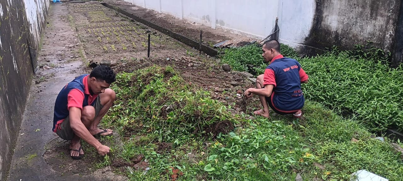 Rutan Ambon Mendukung Program Ketahanan Pangan Nasional