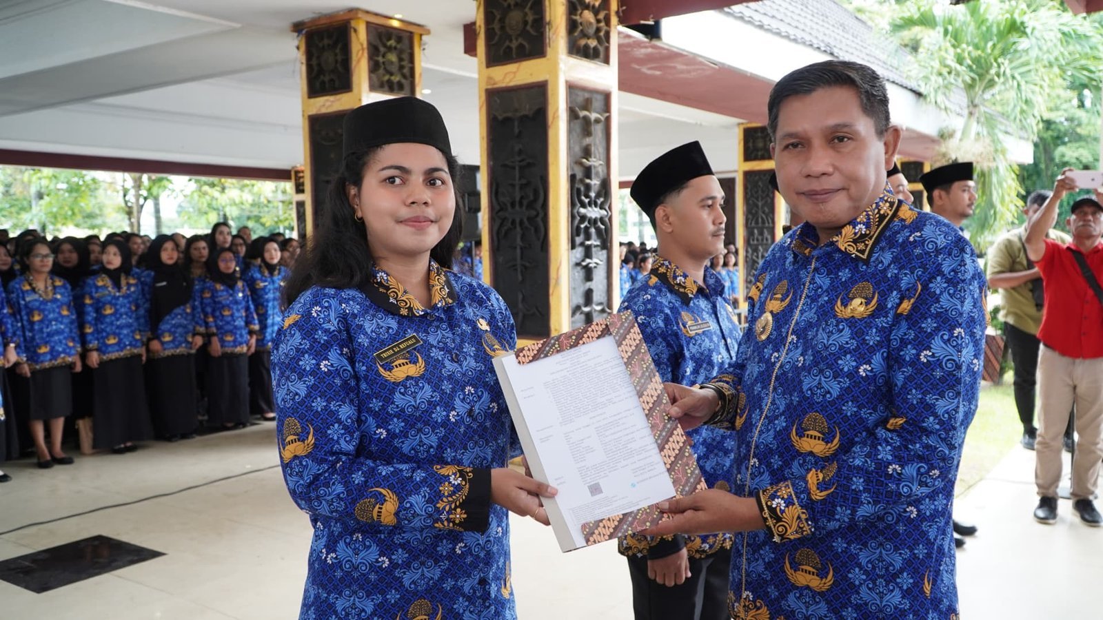 914 CPNS Resmi Terima SK Pengangkatan, Wali Kota Ambon: Mulailah Pengabdian dengan Disiplin dan Loyalitas