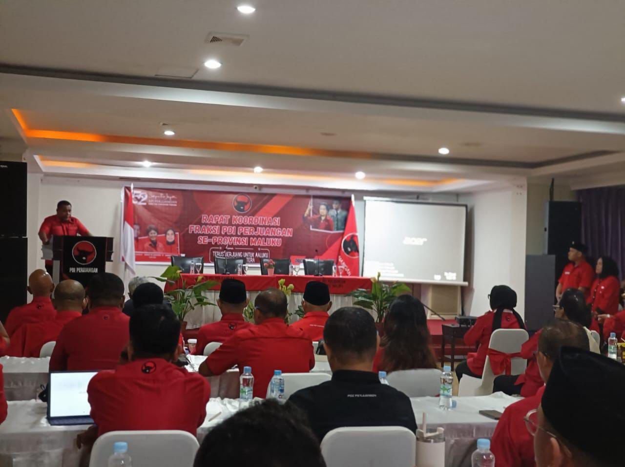 Rapat Koodinasi Fraksi PDI Peejuangan Se-Maluku