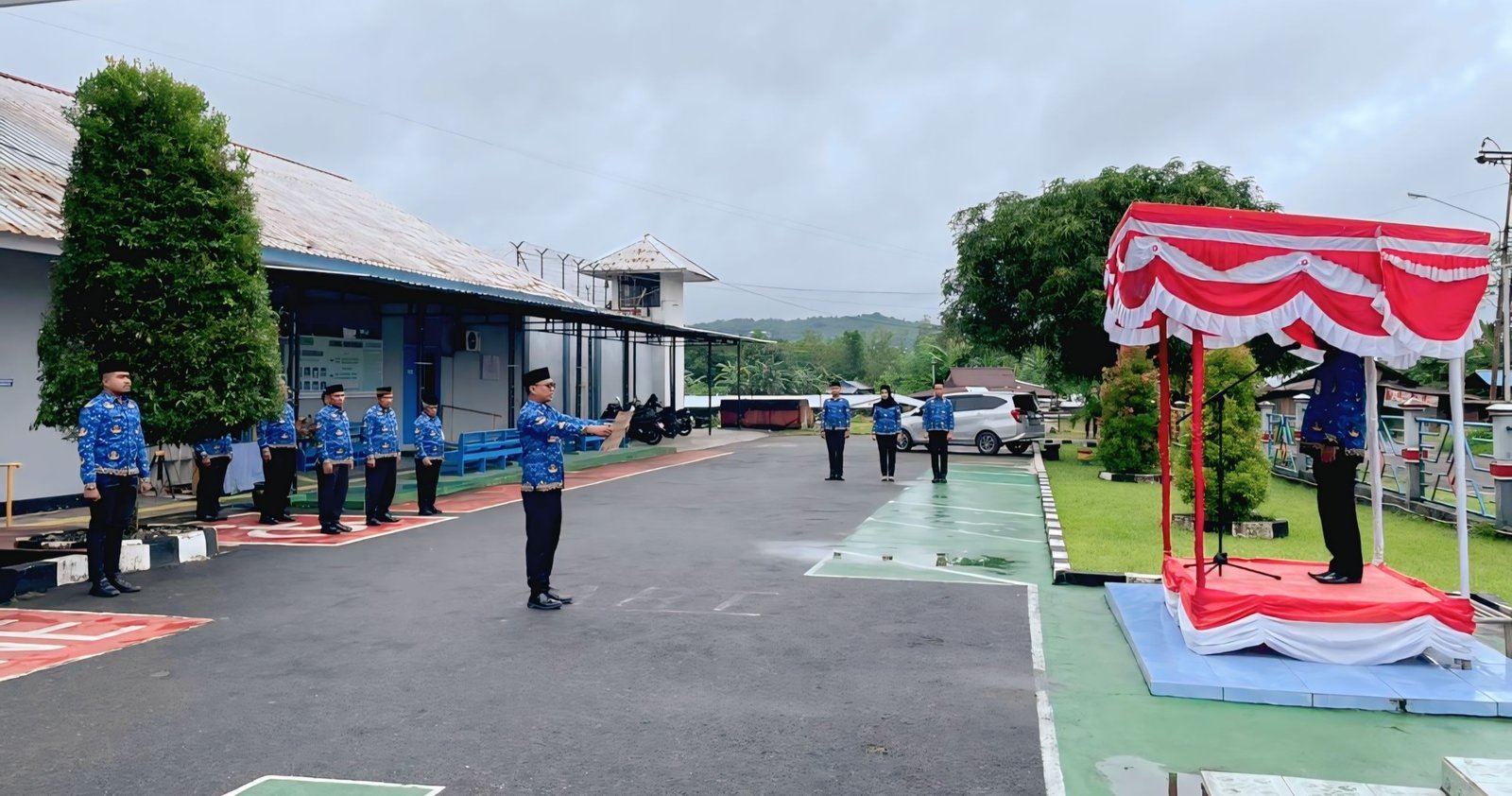 Rutan Kelas IIA Ambon Kobarkan Semangat Harkitnas ke-117