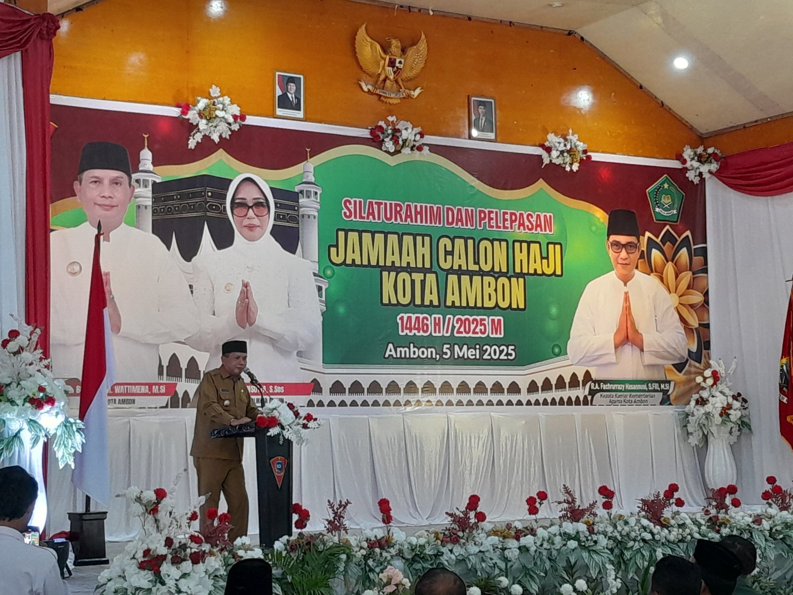 WaliKota Ambon Resmi Lepas 321 Jemaah Calon Haji Ke Tanah Suci