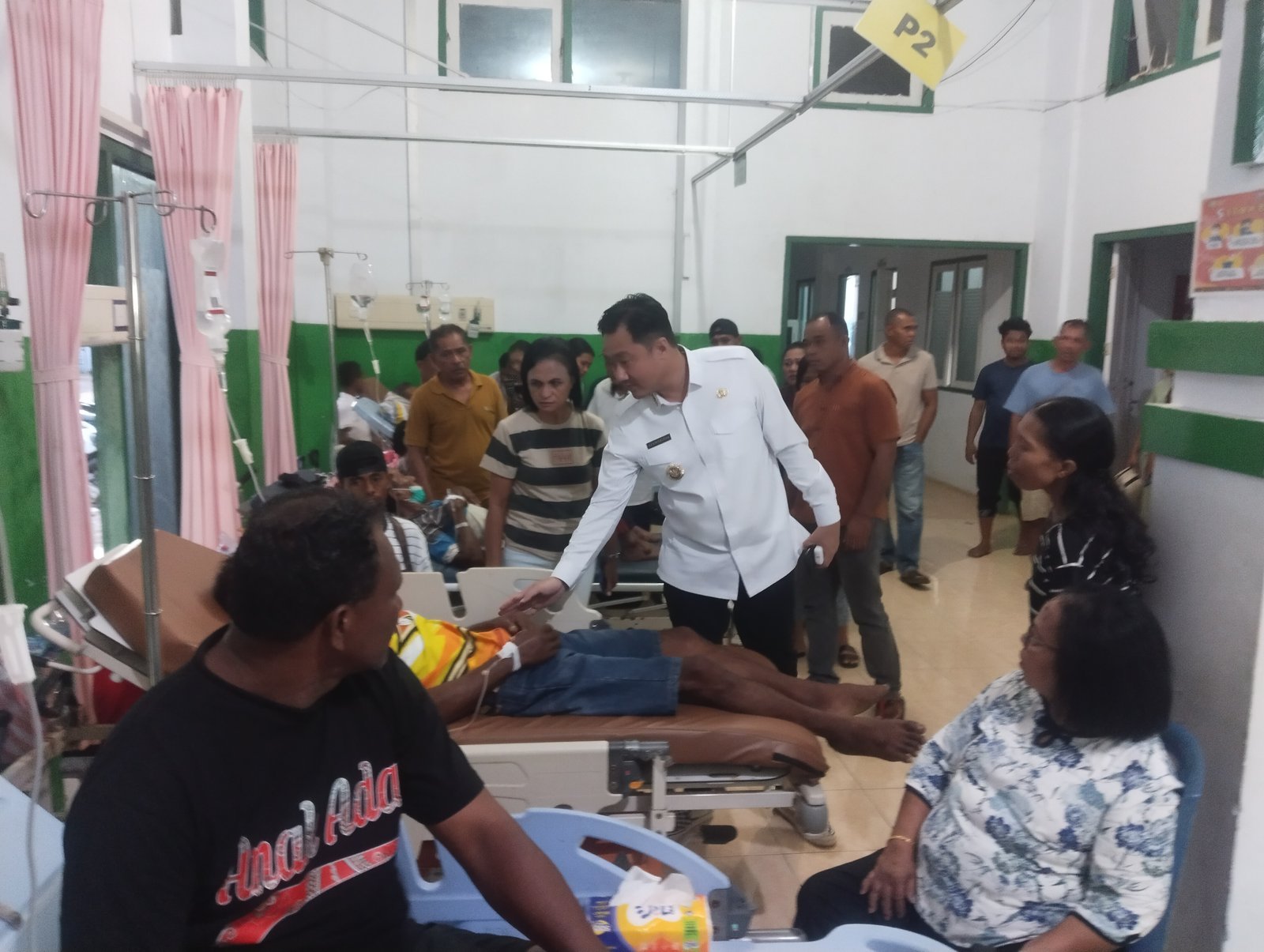 Usai Kunjungan Ke Selaru, Bupati Langsung Berkunjung Ke RSUD Magretty