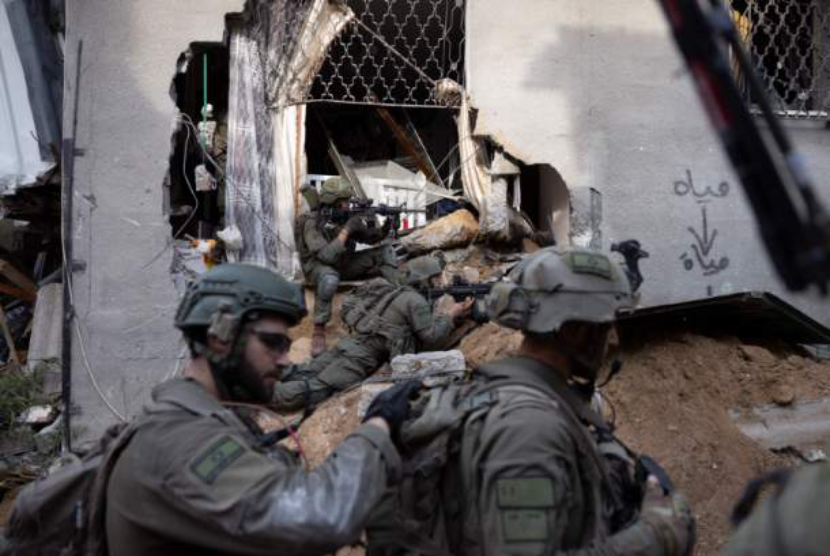 Tentara IDF Ketakutan saat Baku Ditembak dari Belakang oleh Pejuang Gaza