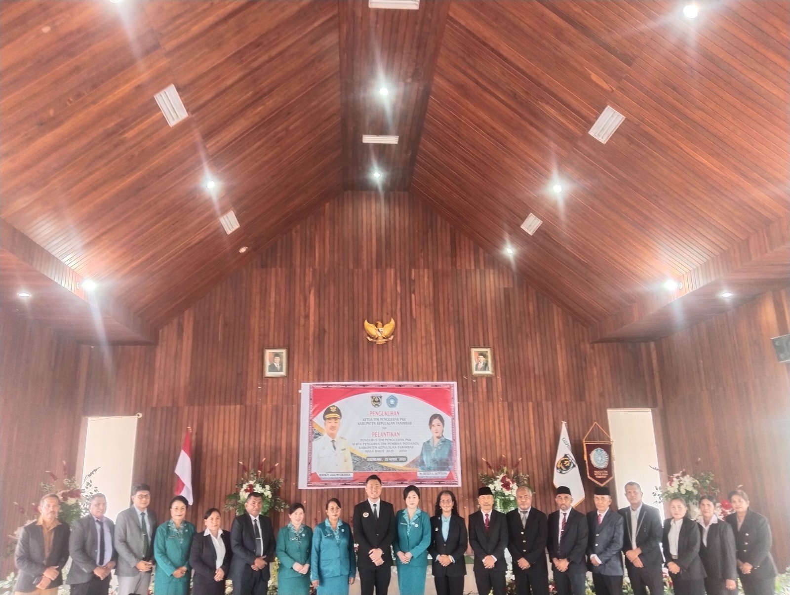 Pengukuhan Ketua Tim PKK Dan Tim Posyandu KKT