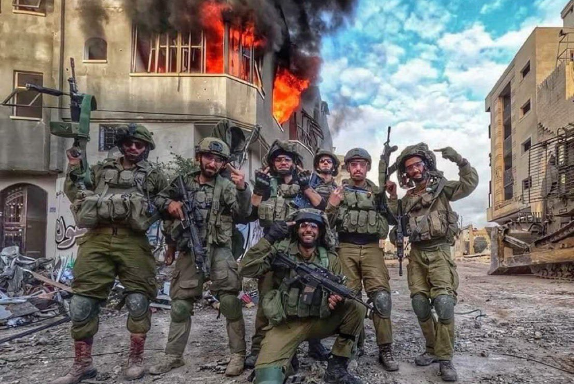 Ratusan Anggota IDF Israel Terkena Serangan di Gaza