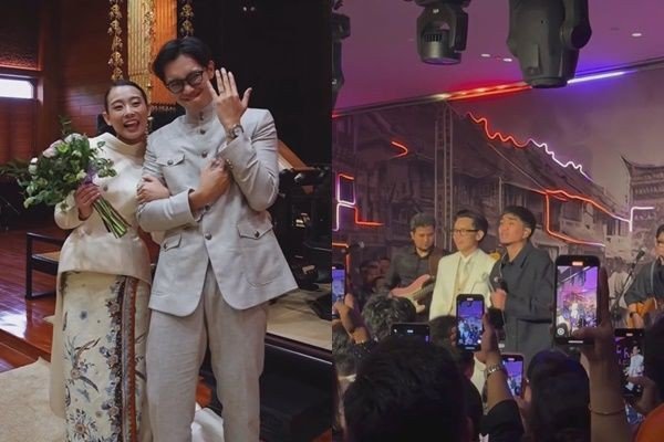 8 Gambar Romantis Pernikahan Brandon Salim &amp; Dhika Himawan, Saksikan Bareng SO7!