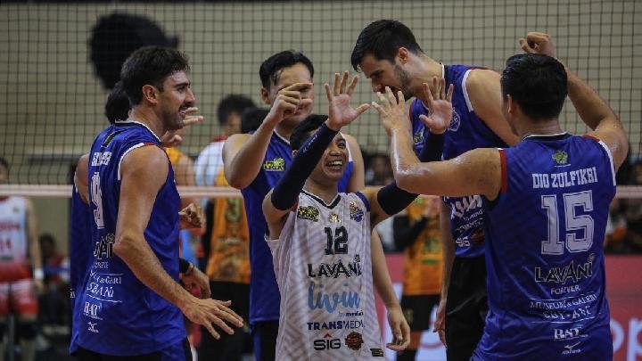 Hasil Akhir Final Four Proliga 2025: Lavani Ungguli SumselBabel 3-0