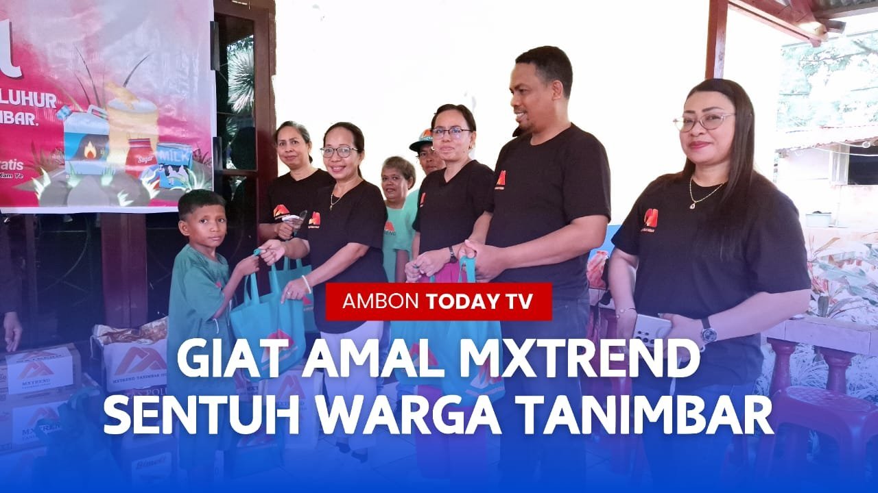 Giat Amal MXTrend Sentuh Warga Tanimbar