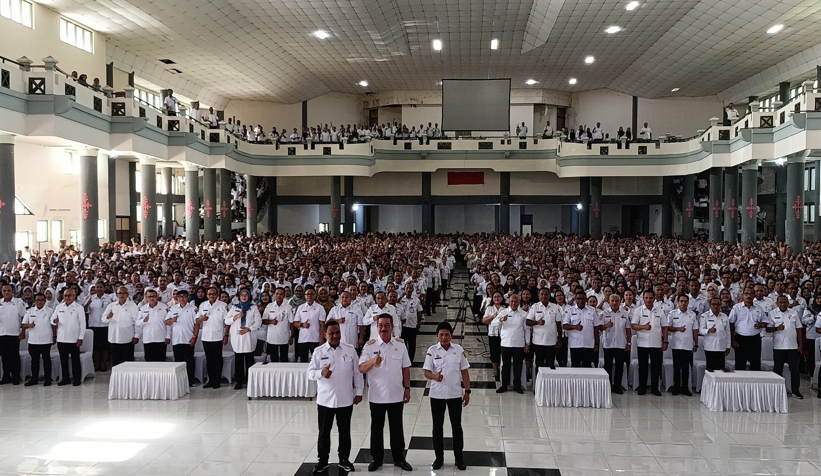 Gubernur Beri Arahan Bagi Ribuan ASN Pemprov Maluku di Unpatti