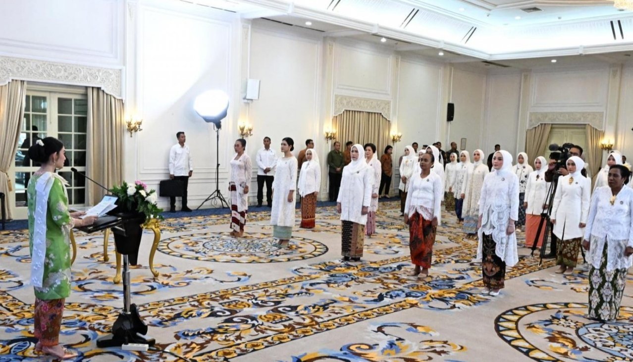 Selvi Gibran Rakabuming Lantik Lewerissa Jadi Ketua Dekranasda Maluku 2025-2030