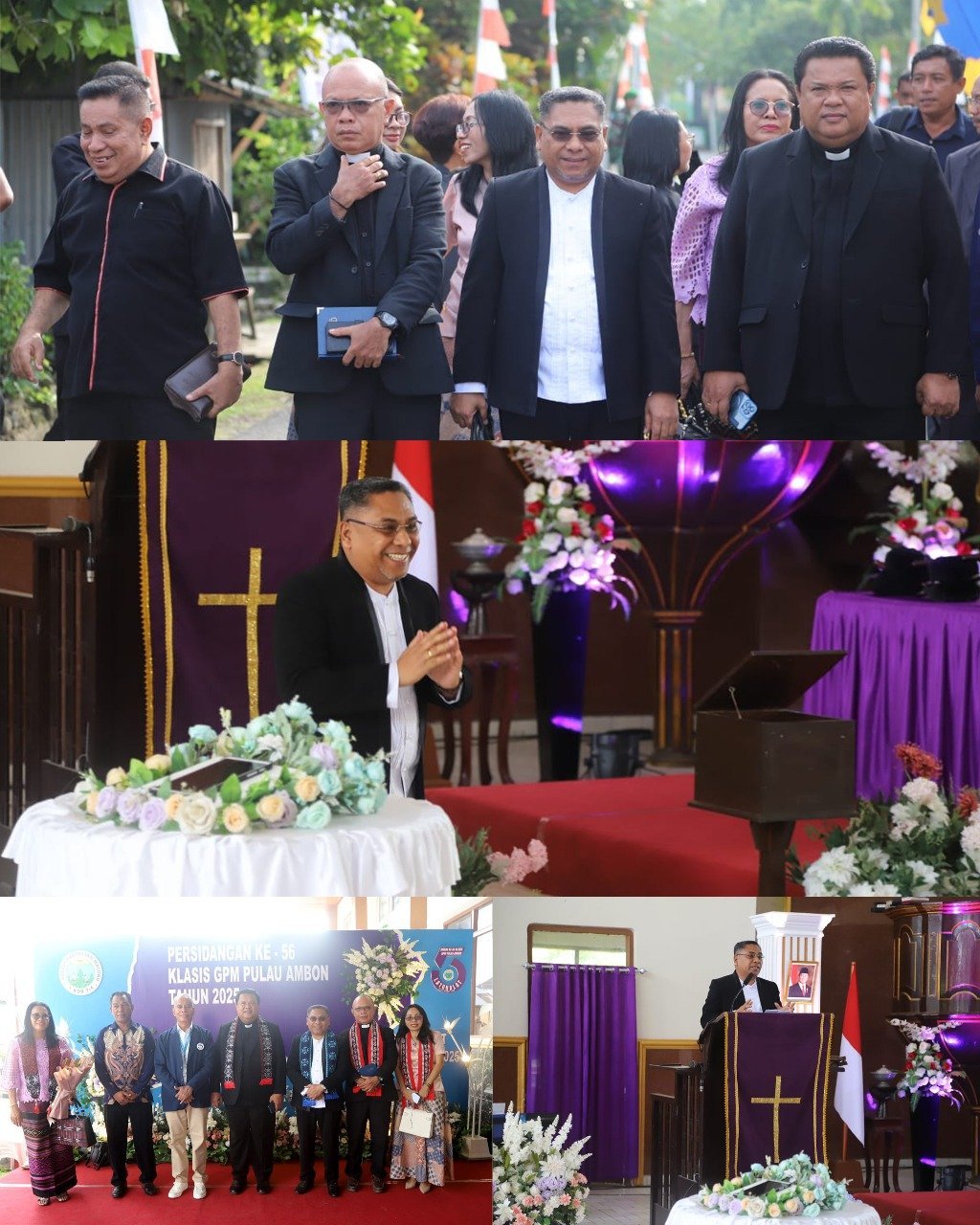 Gereja dan Pemerintah Bersinergi dalam Pembangunan: Persidangan Klasis Pulau Ambon Ke-56 Resmi dibuka