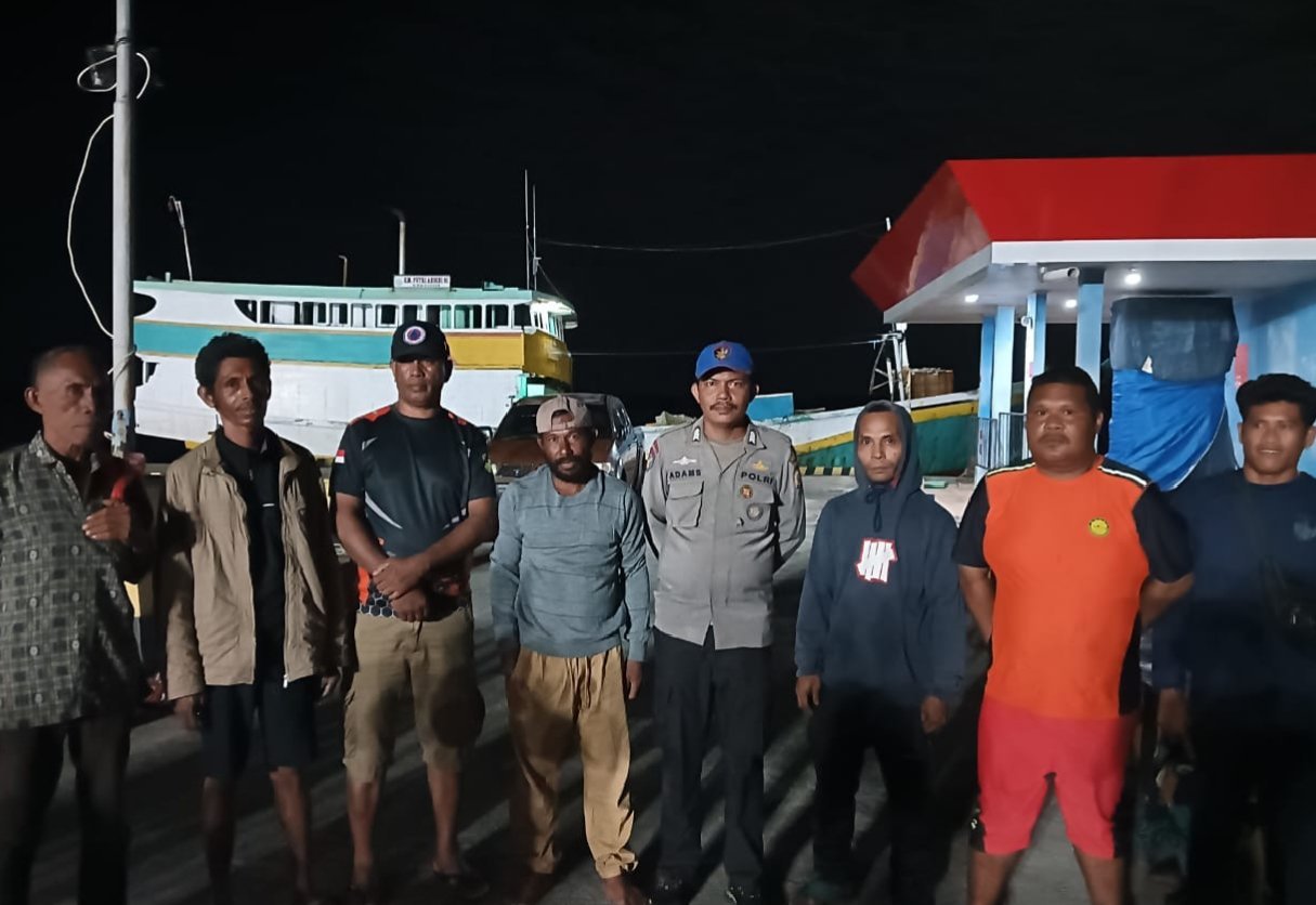 Hilang Kontak dari Tayandu Menuju Tual 3 Nelayan Diselamatkan Tim SAR