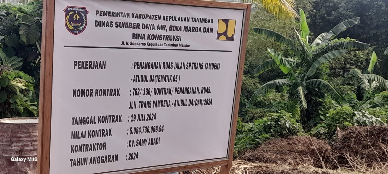 Konsultan Dinas Bina Marga KKT Kemasukan Angin, Kontraktor Cuci Tangan, Jalan Trans Atubul Tinggal Kenangan.