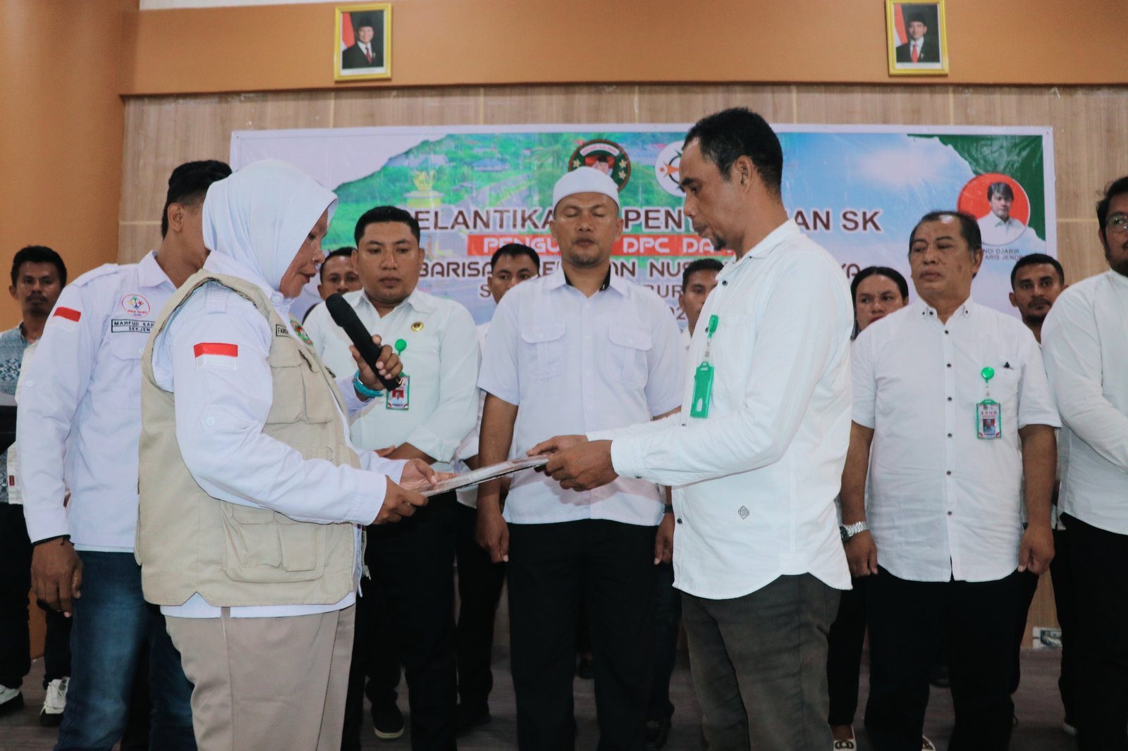 Pelantikan BRNR BurseL Dukung Program Asta Cita Makan Makan Gizi Gratis