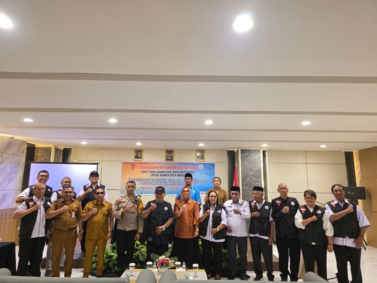 Wawali Ajak Tokoh Agama Perkuat Persaudaraan dan Deteksi Dini Potensi Konflik