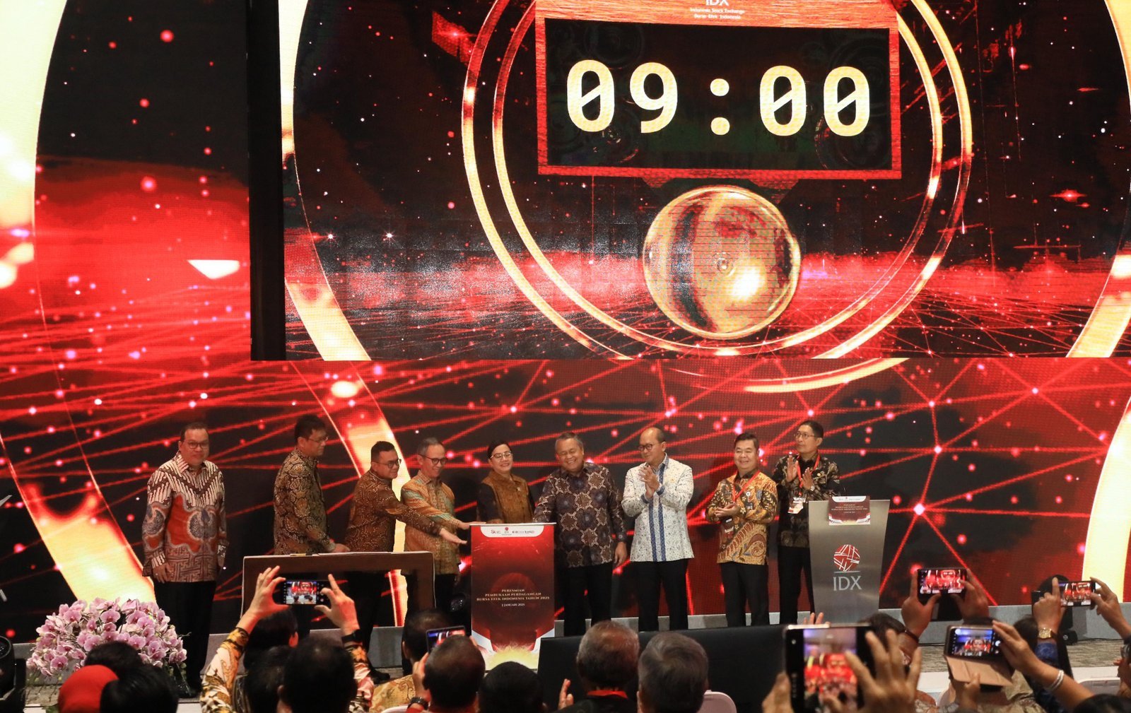 Begini Gambaran Pembukaan Perdagangan Bursa Efek Indonesia (BEI) Tahun 2025