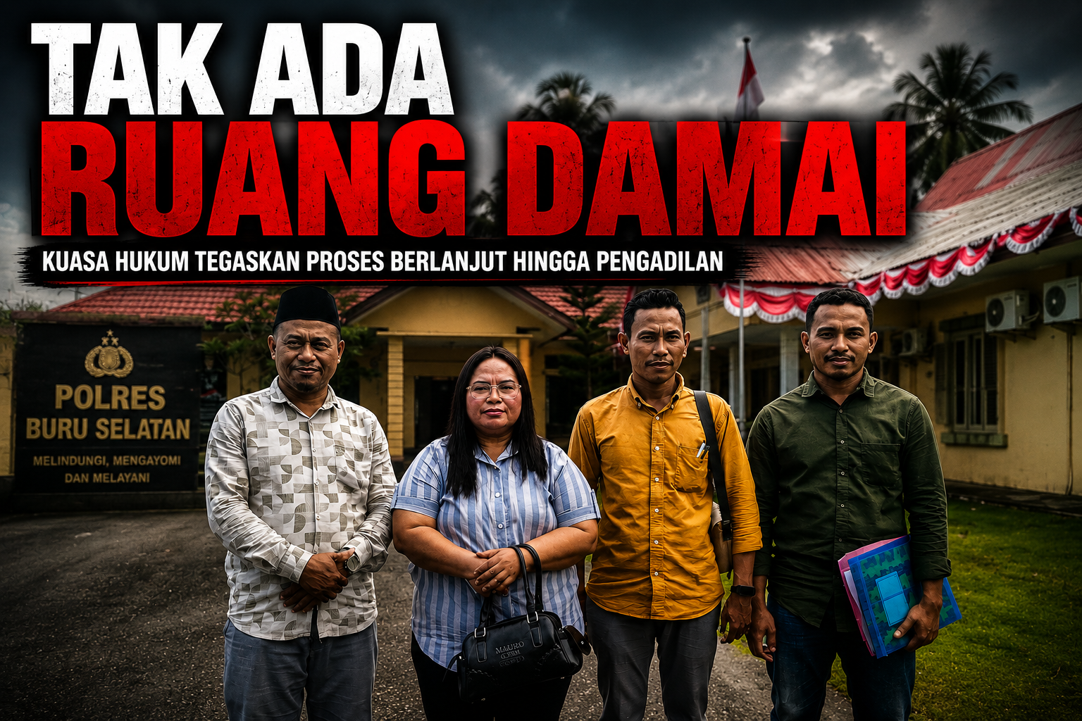 Dugaan Pelanggaran ITE, Kuasa Hukum Tresse Seleky Tegaskan Tak Ada Ruang Damai
