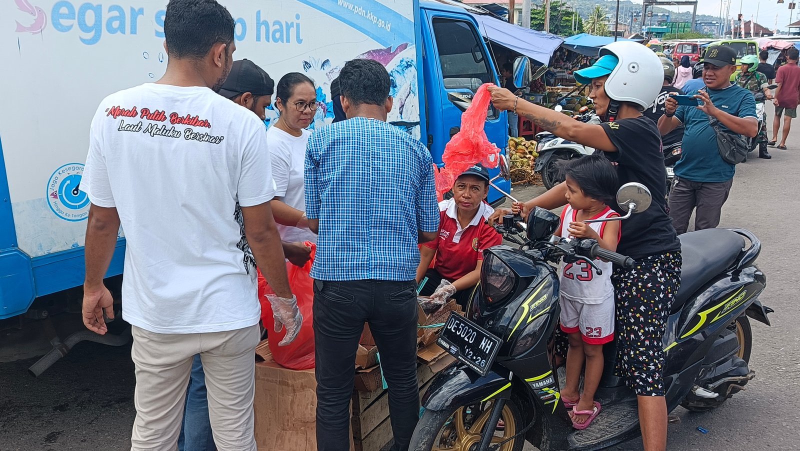 Jelang Natal 2024 DKP Maluku Gelar Pasar Ikan Murah