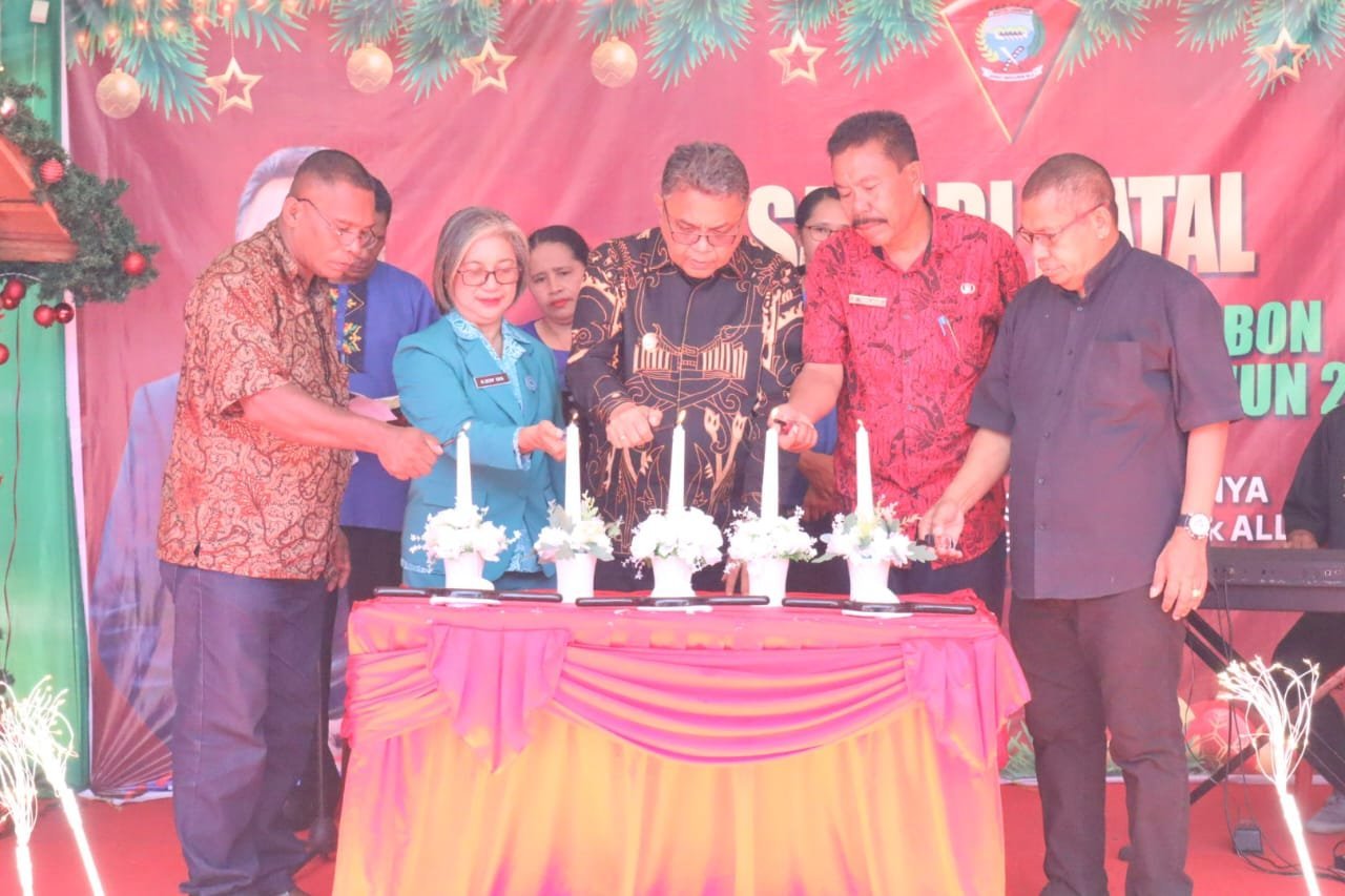 Safari Natal di Kecamatan Leitimur Selatan: Momentum Kebersamaan dan Sukacita Natal