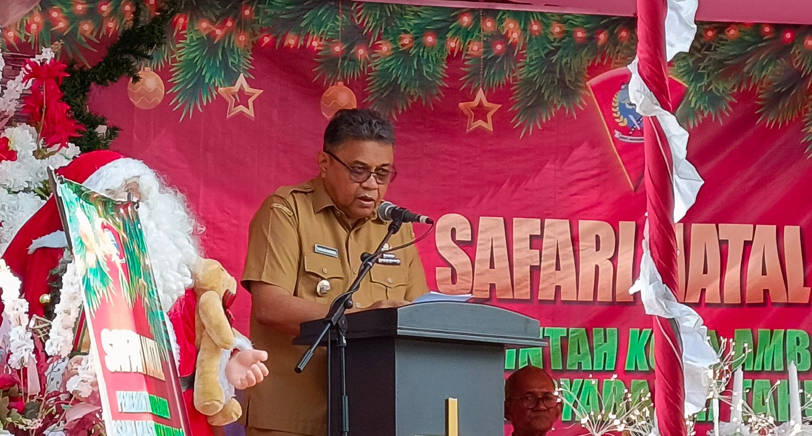 Pemkot Ambon Gelar Safari Natal 2024 Bersama Masyarakat Kecamatan Sirimau