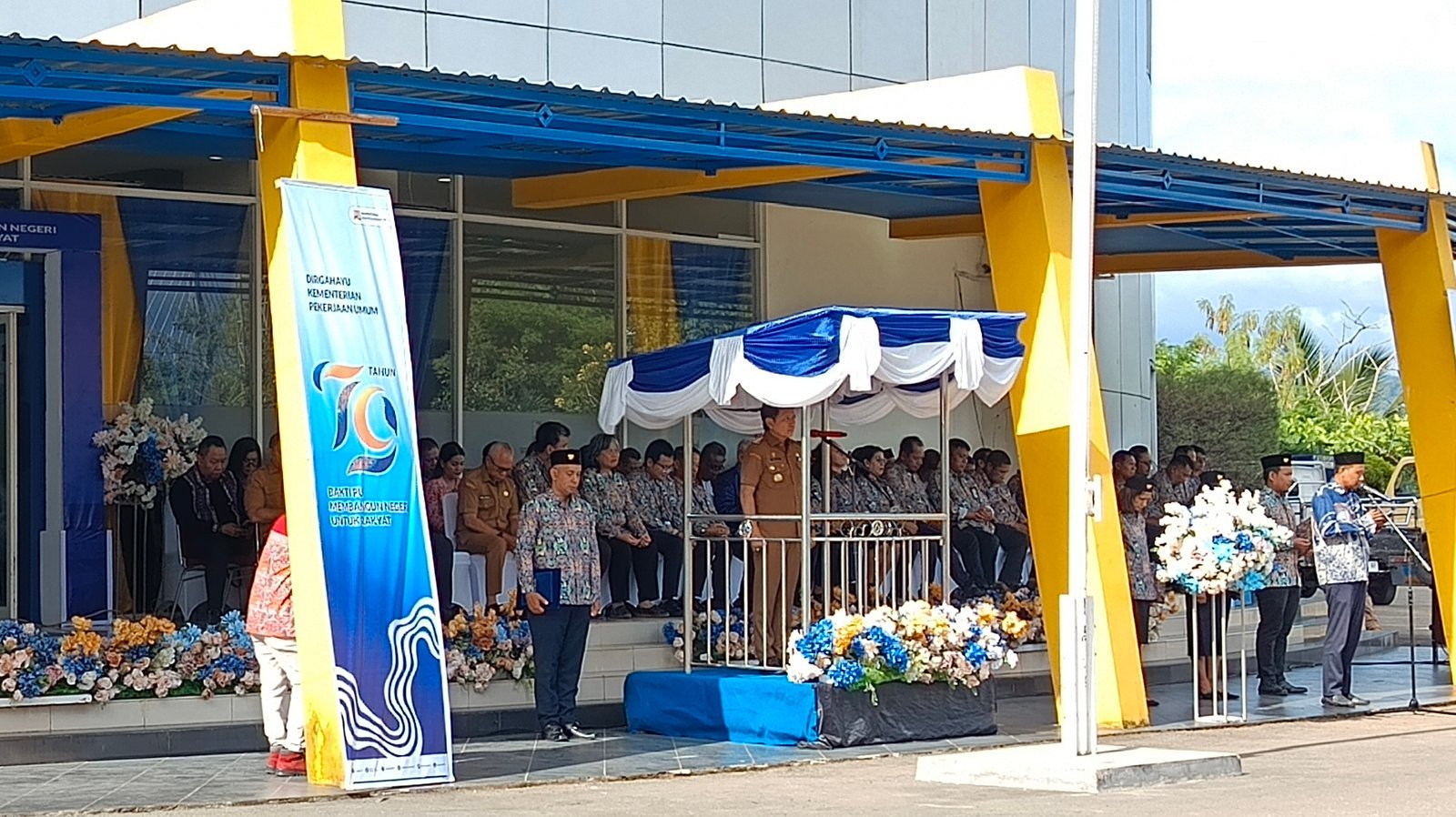 Hari Bhakti PU ke-79, BPJN Maluku Gelar Upacara dan Malam Ramah Tamah