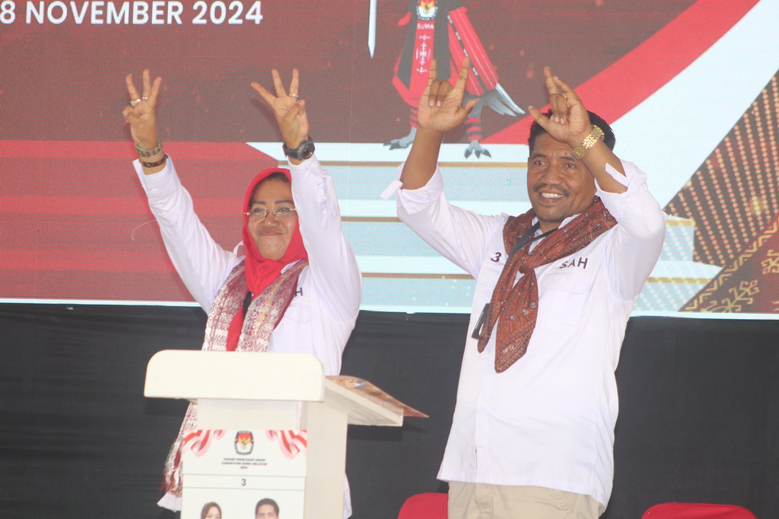 SAH SAFITRI-HEMFRI Lanjutkan Pembangunan Raih Kemenangan 36 Persen