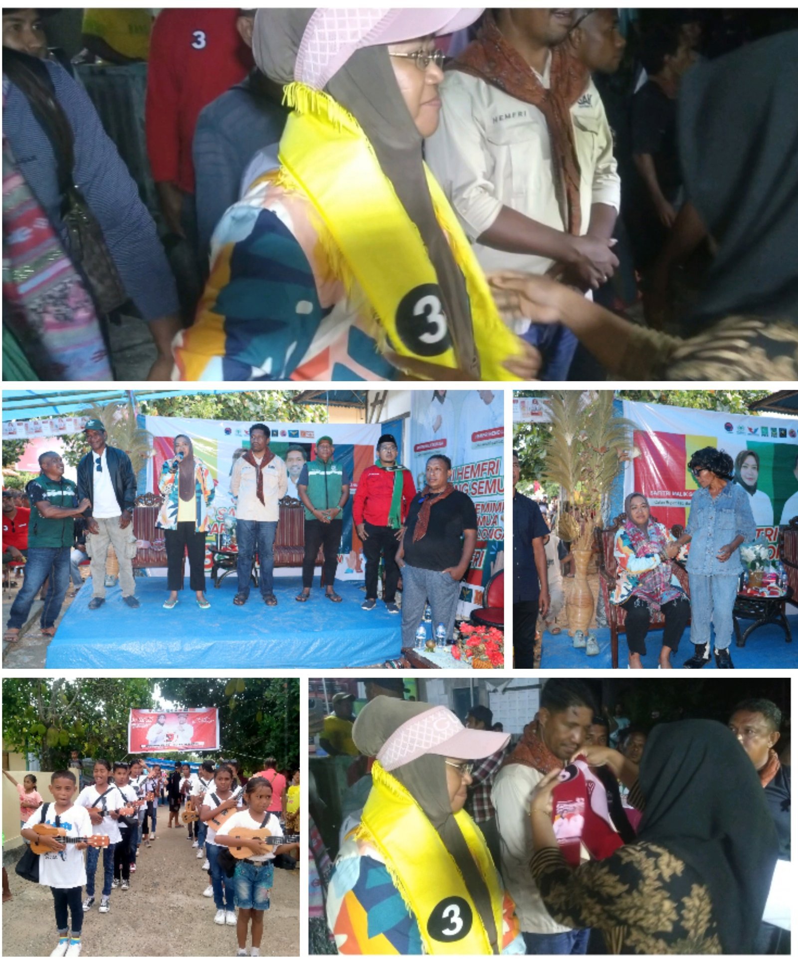 Mukjizat Kembali Terjadi Sambut SAFITRI-HEMFRI di Desa Ewiri