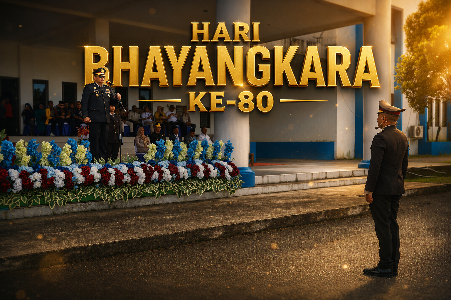Upacara Peringatan Hari Bhayangkara ke-80, Kapolres Bursel: "Polri untuk Masyarakat"