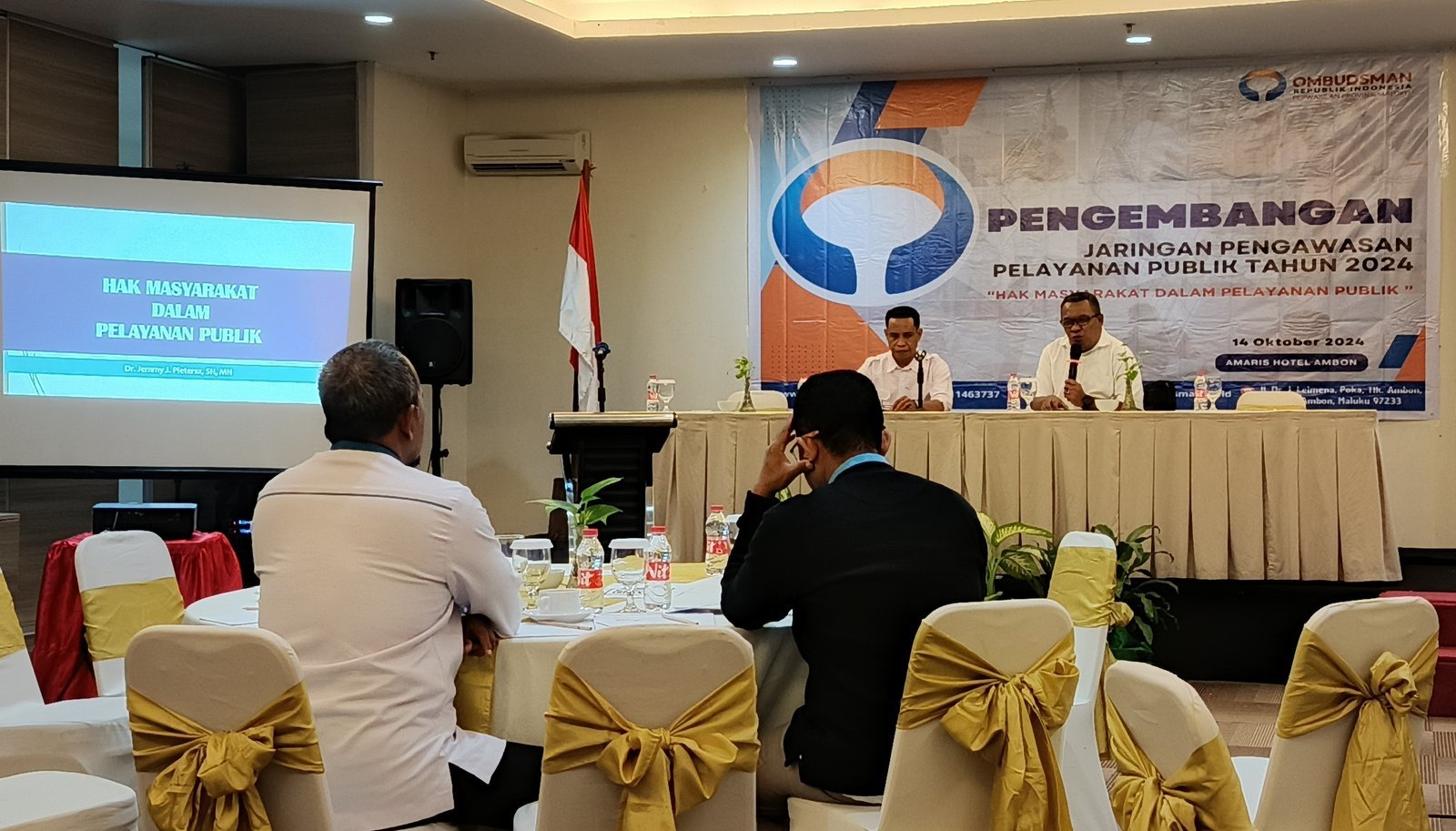 ORI Maluku Gelar Kegiatan Pengembangan Jaringan Pelayanan Publik
