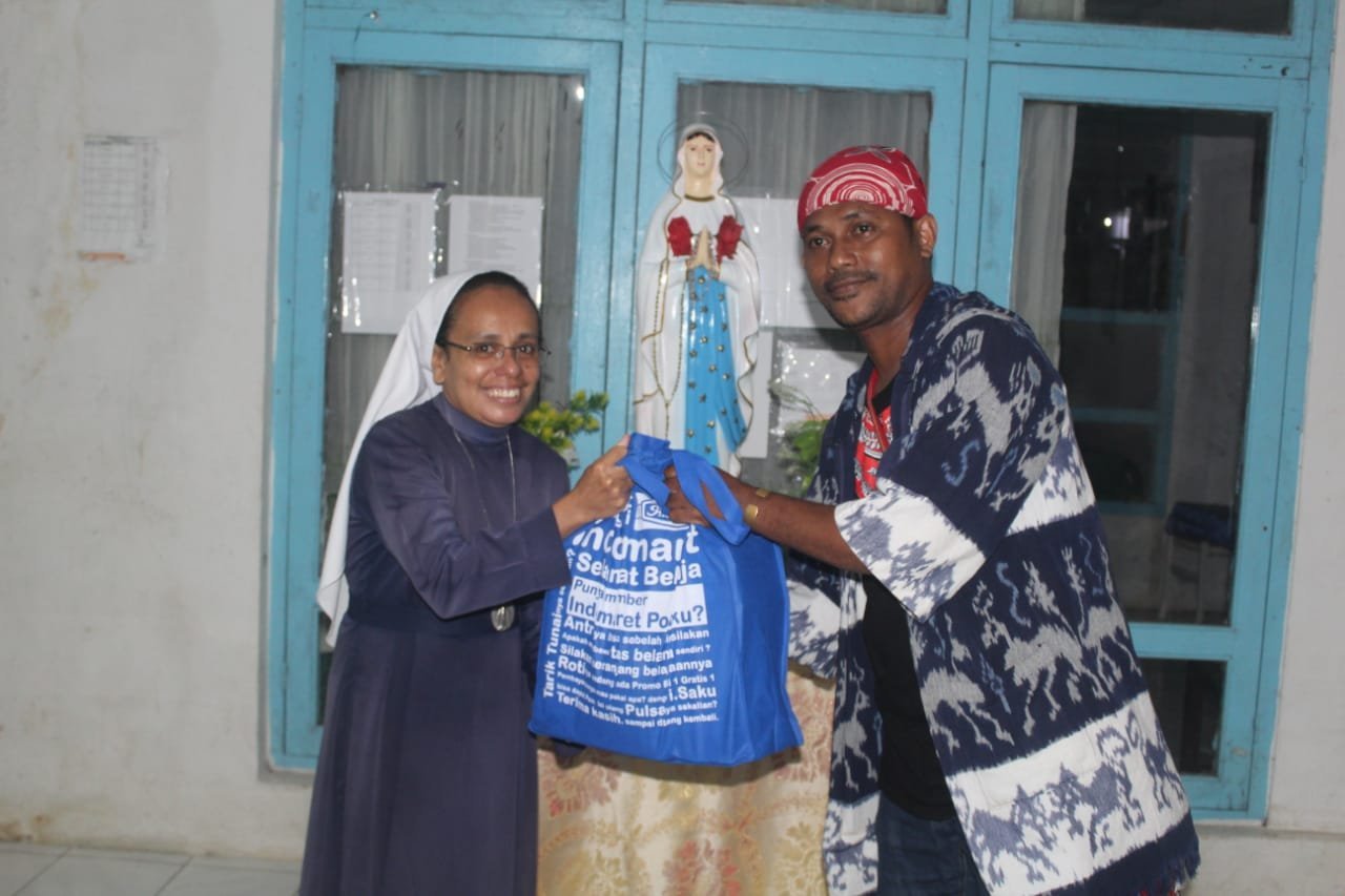 Komunitas Kalesang Maluku Rayakan HUT ke-14 dengan Sentuhan Kasih di Panti Asuhan Maria Mediatrix, Kudamati Ambon