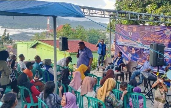 Kampanye Sederhana Pasangan AMAN di Latta Disambut Hangat Warga
