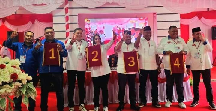 KPU Kota Ambon Tetapkan Nomor Urut Pilwakot Ambon