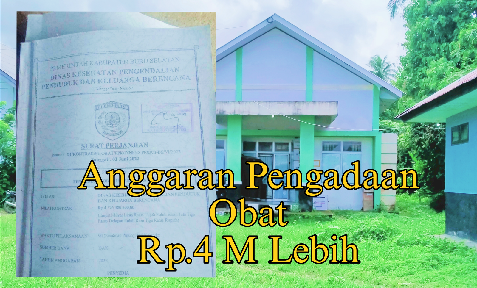 Kejari Buru Diduga Peti-Eskan Kasus Pencurian Obat di Bursel