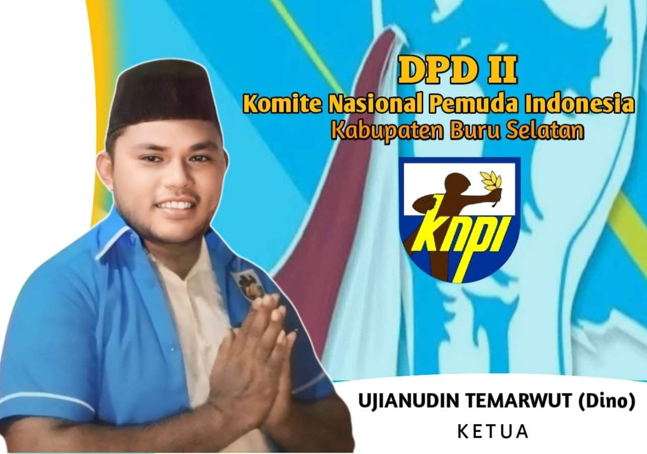 Sah, Dino Temarwut Pimpin DPD KNPI Kabupaten Buru Selatan Periode 2024-2027
