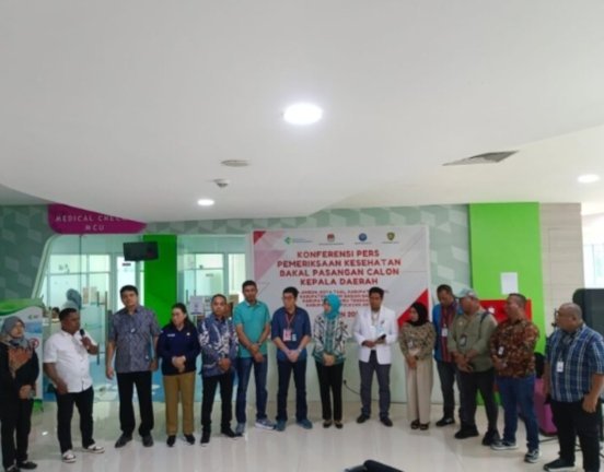 Empat Bakal Pasangan Calon Bupati dan Wakil Bupati Buru Jalani Pemeriksaan Kesehatan di RSUP Dr. Johannes Leimena Ambon