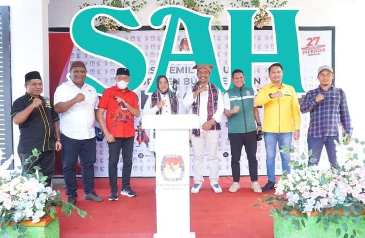 Daftar di KPU, SMS-BENO Pasti Menang Lanjutkan Pembangunan