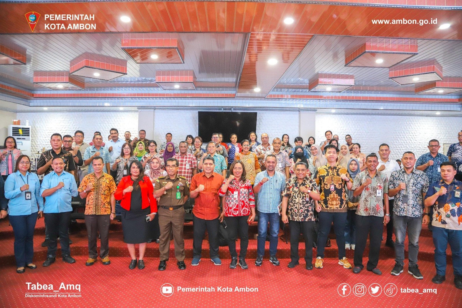 Pemkot Ambon Adakan Rakor dan Bimtek Penyusunan Masterplan Smart City 2025-2029