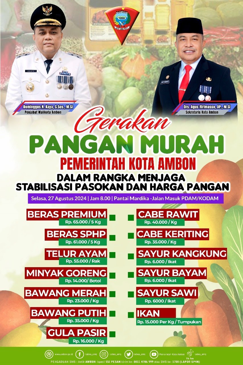 Gerakan Pangan Murah untuk Kendalikan Inflasi digelar Lagi