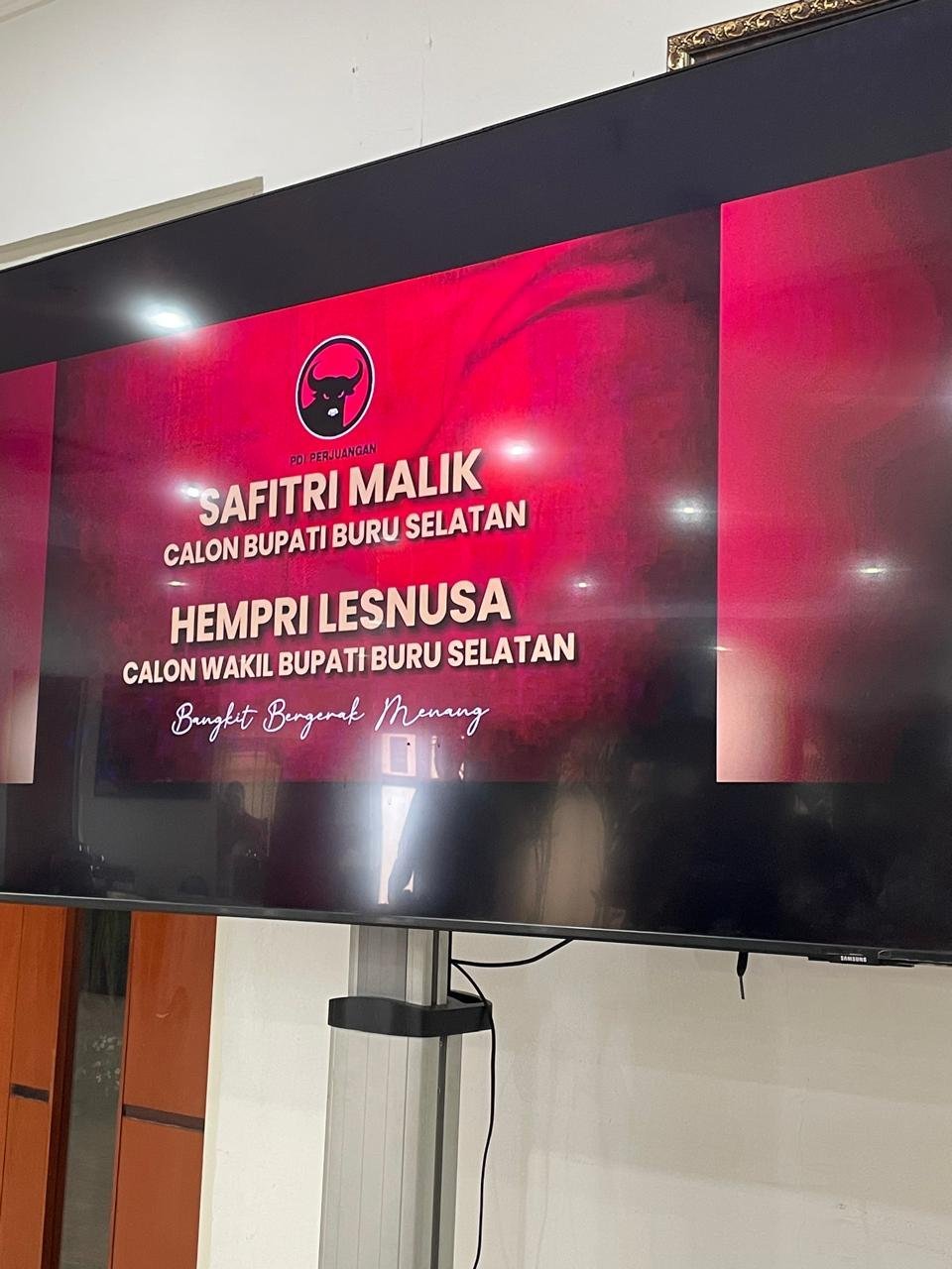 SMS-BENO Bawa Pulang Rekomendasi PDI-P Ke Namrole BurseL
