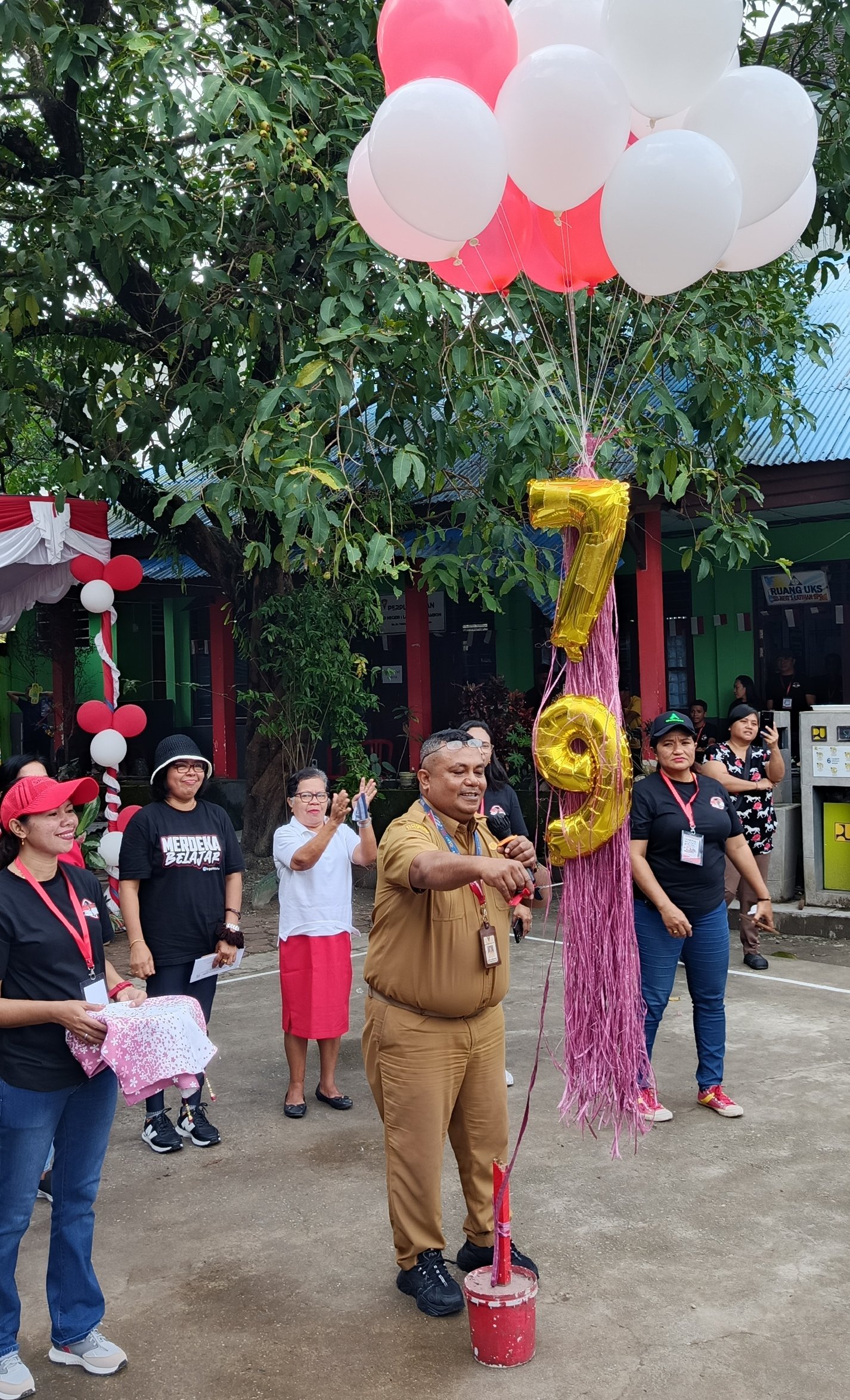 Meriahkan HUT RI dan Kota Ambon, Komplek Pendidikan Latihan SPG Gelar Lomba