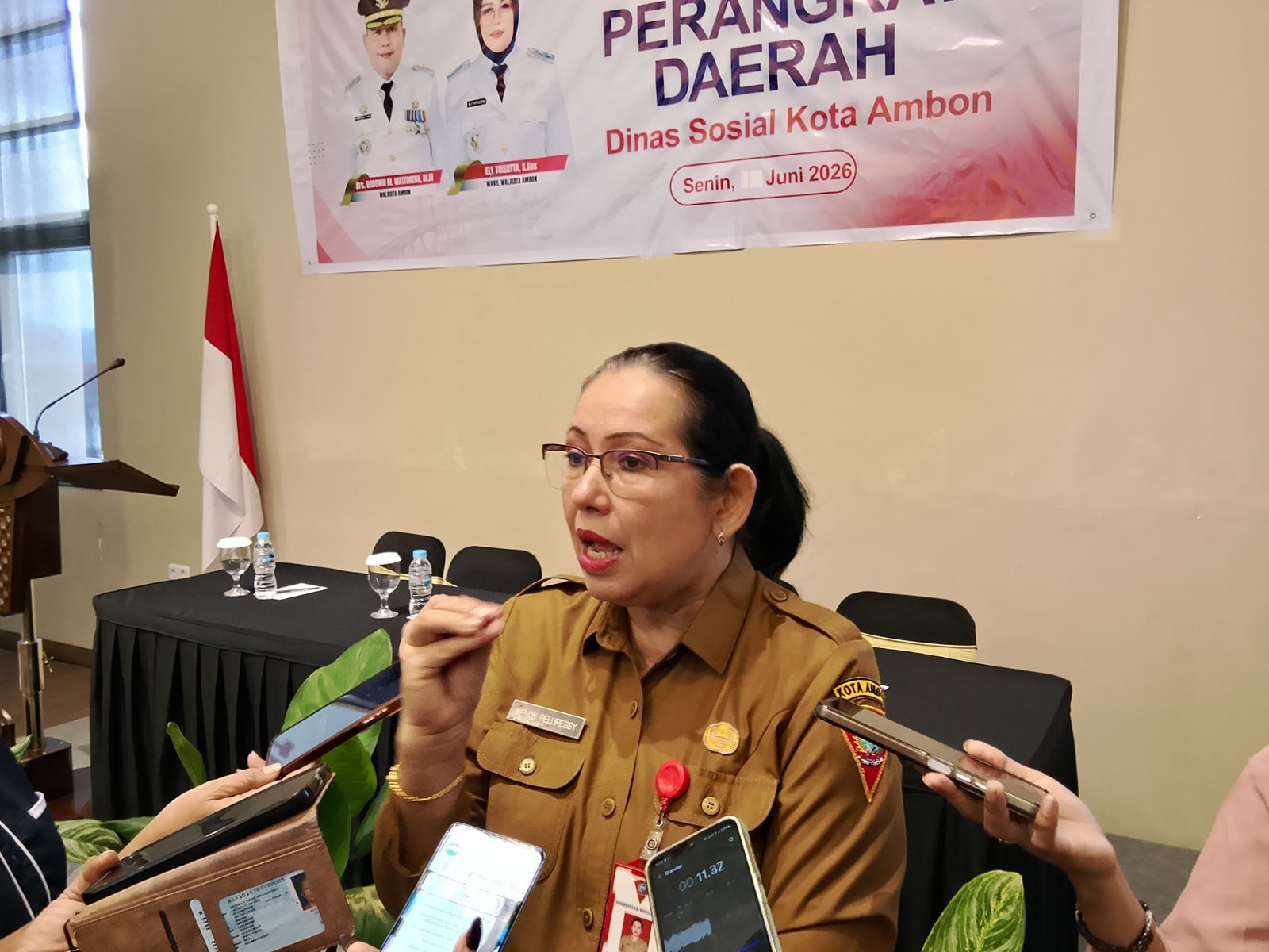 Kadis Sosial Ambon Tegaskan PKH Tak Tentukan Penerima Bansos
