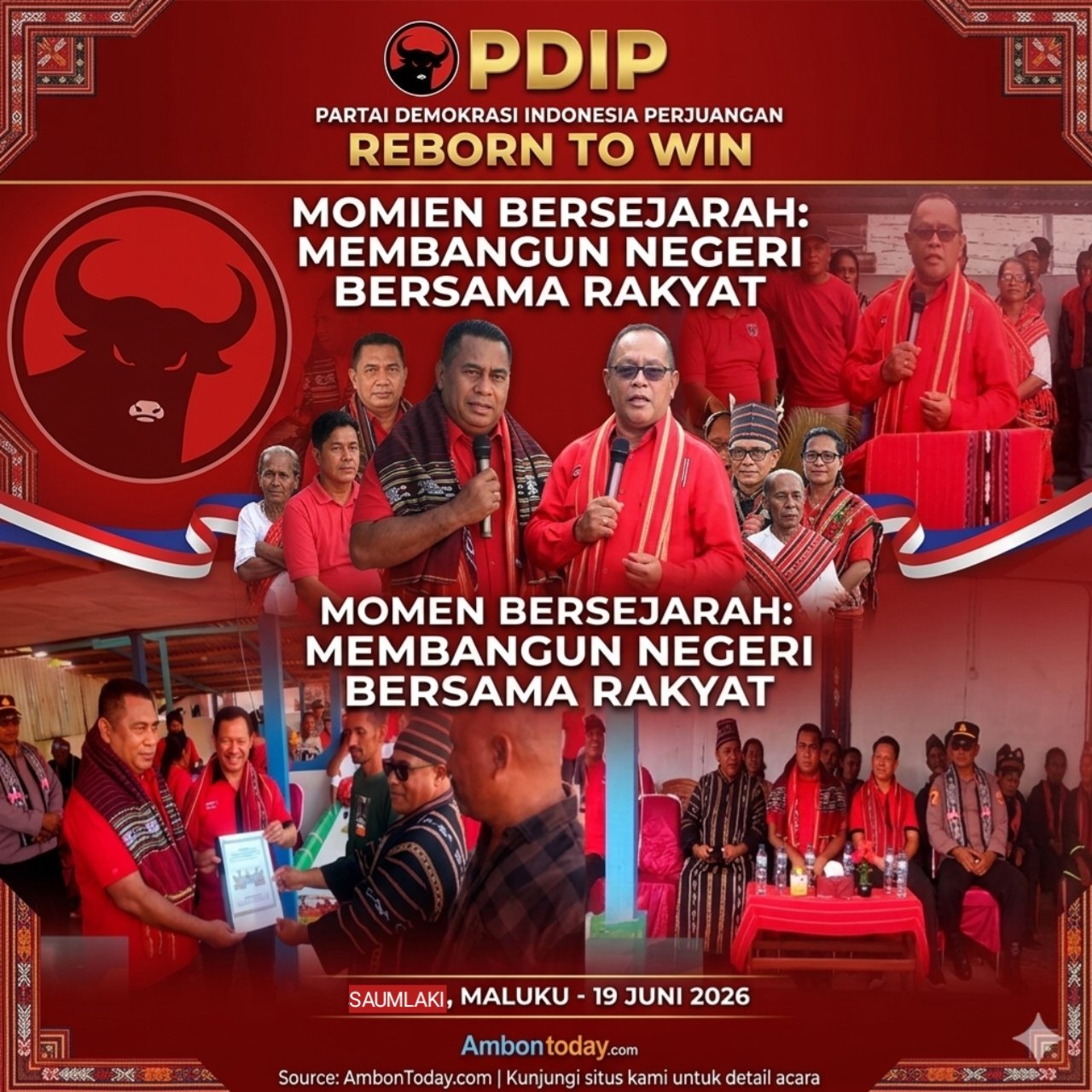 Dari Keliobar, BGW Minta Restu Rebut Kursi Gubernur Maluku 2029