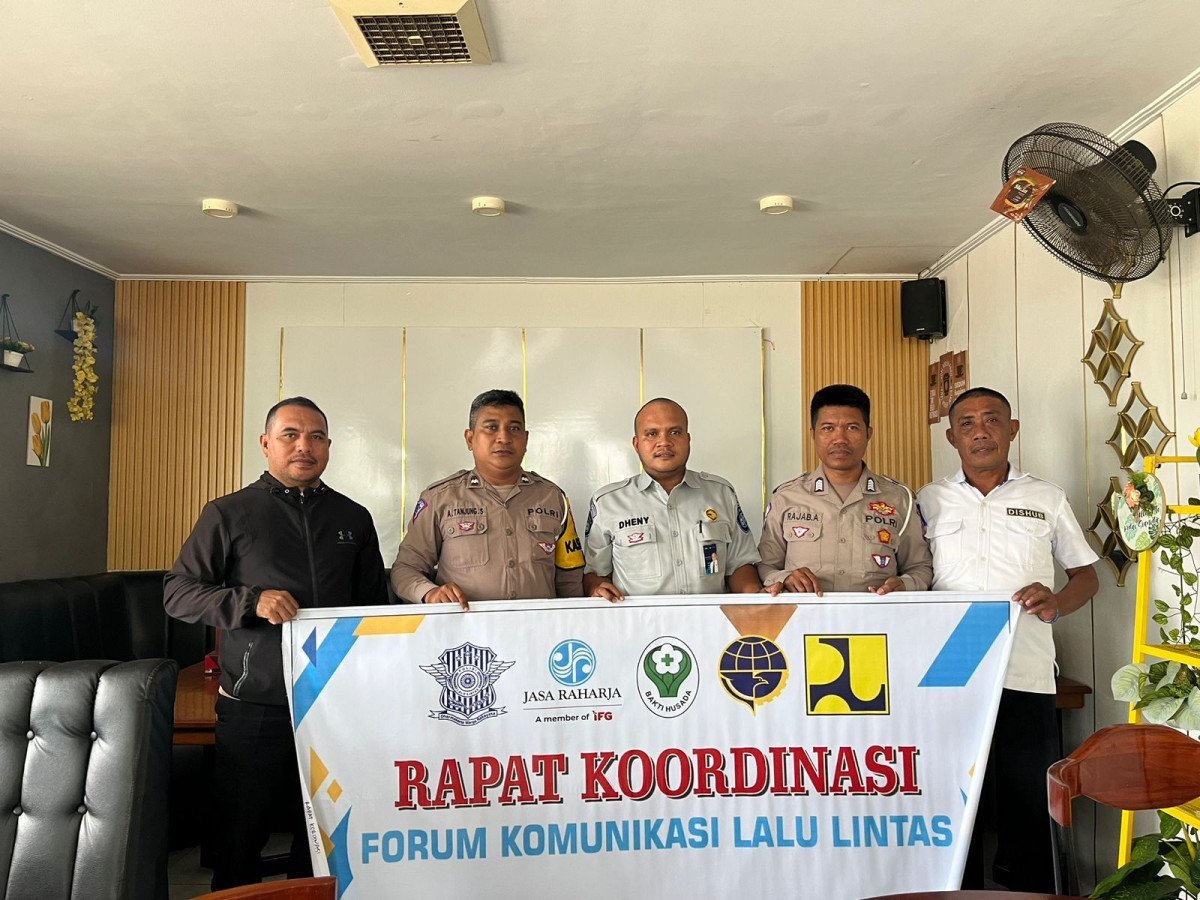Menindak lanjuti Kenaikan Angka Dan Fatalitas Kecelakaan, Jasa Raharja Bersama Stakeholder Melakukan Forum Komunikasi Lalu Lintas (FKLL)