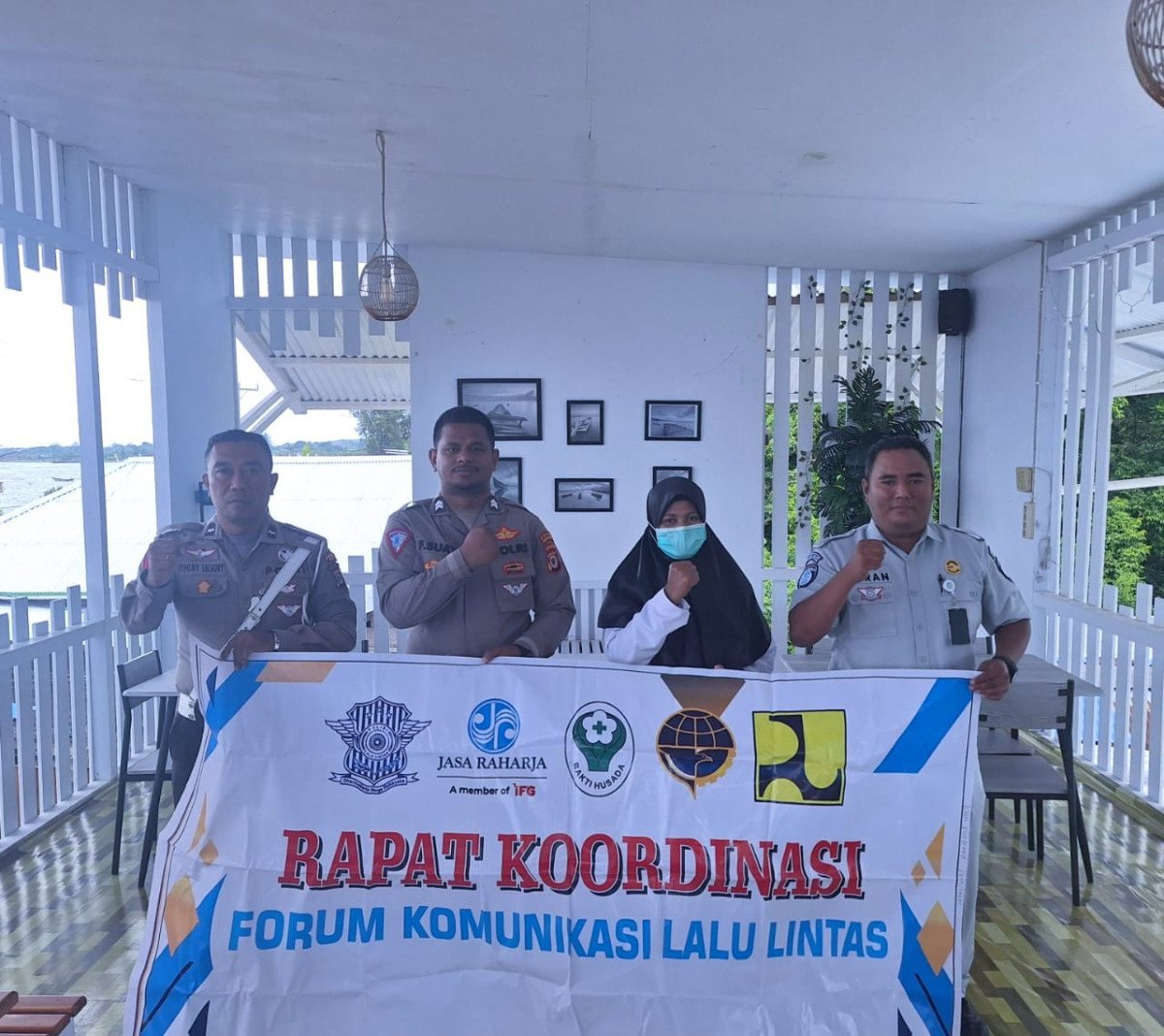 Sebagai Upaya Pencegahan Laka Lantas Jasa Raharja Cabang Maluku Lakukan Forum Komunikasi Lalu Lintas (FKLL) Bersama Stakeholder